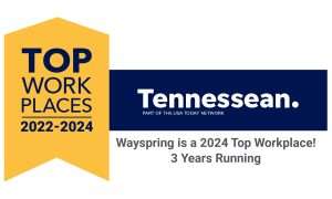 Top workplace award for Wayspring